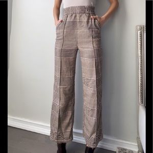 H&M plaid pants